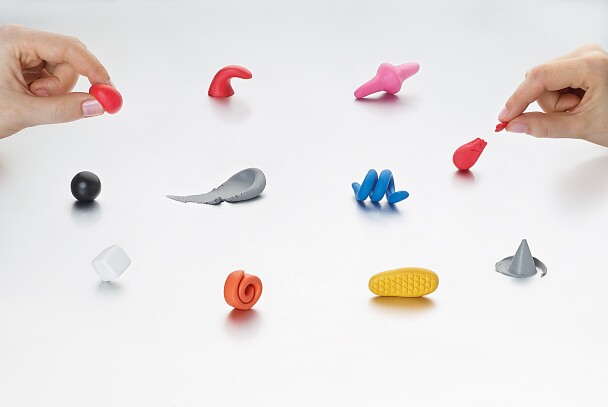 Sugru by tesa - Pâte Fixante Polyvalente à Modeler en Lot de 8 x