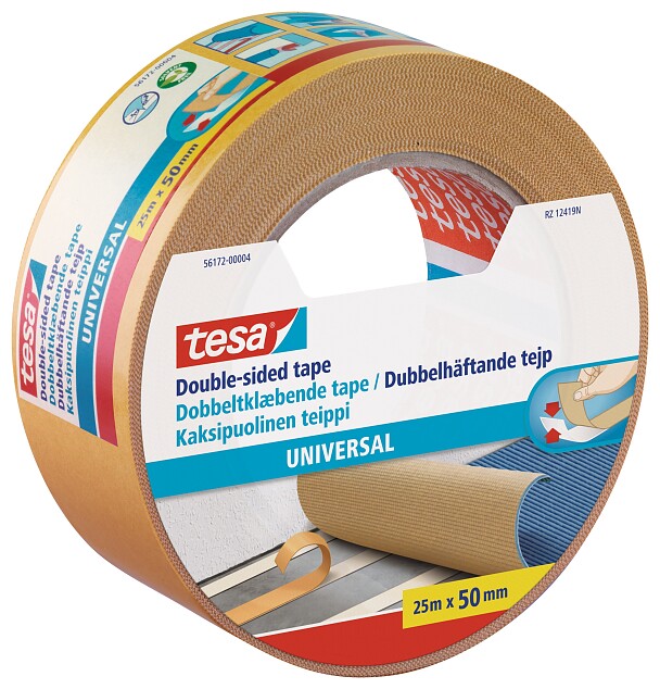 tesa Tack® Transparent - double-sided self-adhesive pads for