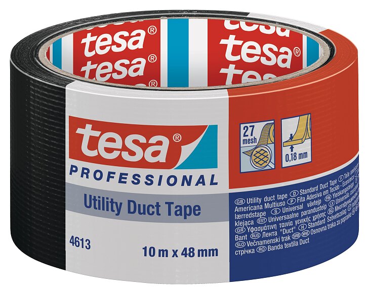 Gewebeband 24 Rollen 48mm x 50m Grau duct tape 4613 Panzerband tesa 0,09 EUR/m 