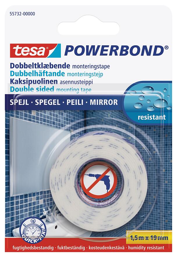 Tesa Powerbond Mirror, How To Remove A Mirror With Double Sided Tape