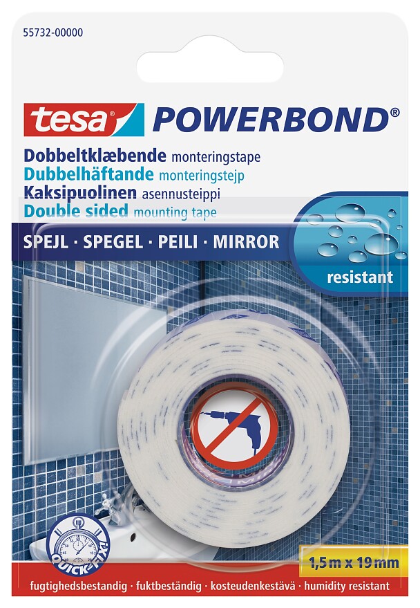 Tesa Powerbond Mirror Tesa Powerbond Mirror, How To Remove A Mirror With Double Sided Tape