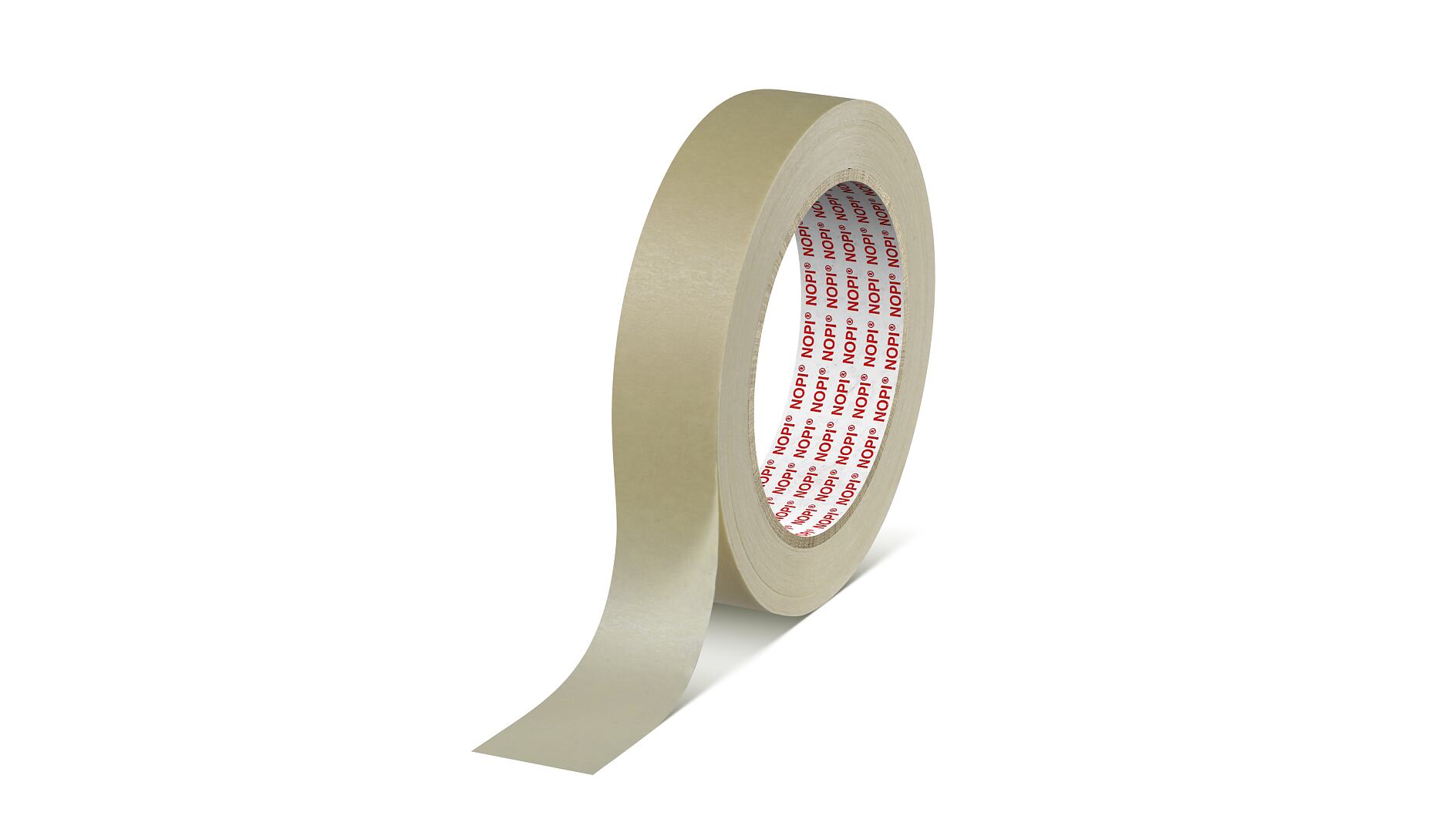 China General Purpose Rubber Base High Quality Good Adhesive White Masking  Crepe Paper Tape factory and manufacturers