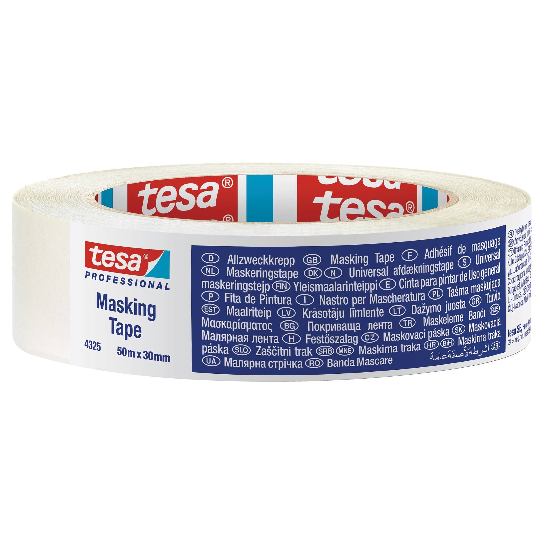 Tesa 4333 Pink Masking Tape 19mm X 50m 