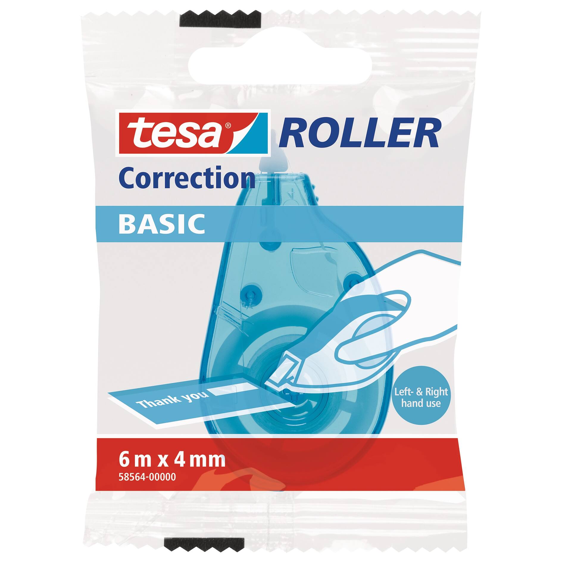 Roller correcteur tesa ROLLER 59840 4.2 mm blanc 14 m 1 pc(s) - Conrad  Electronic France
