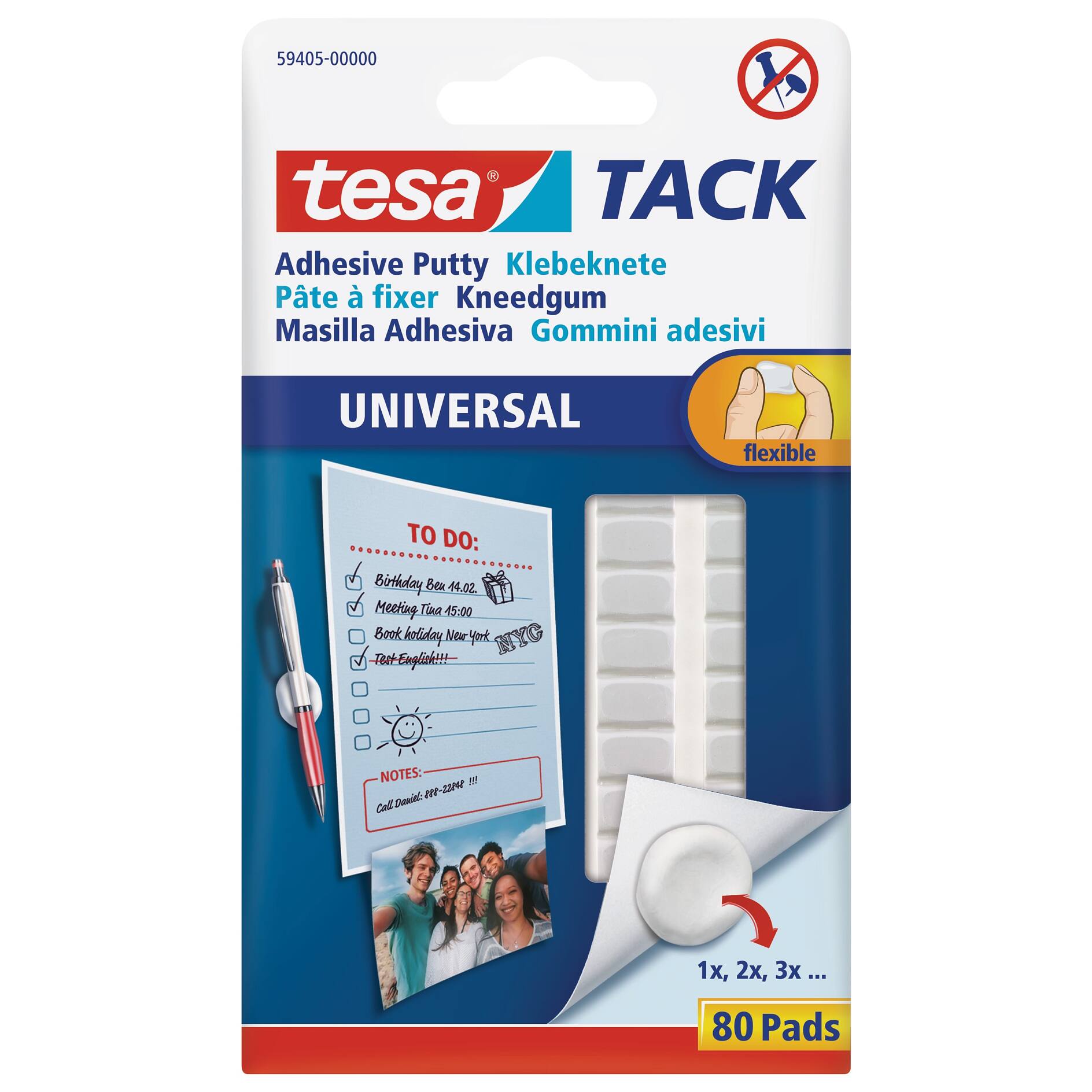 tesa® TACK Adhesive Putty BASIC - tesa