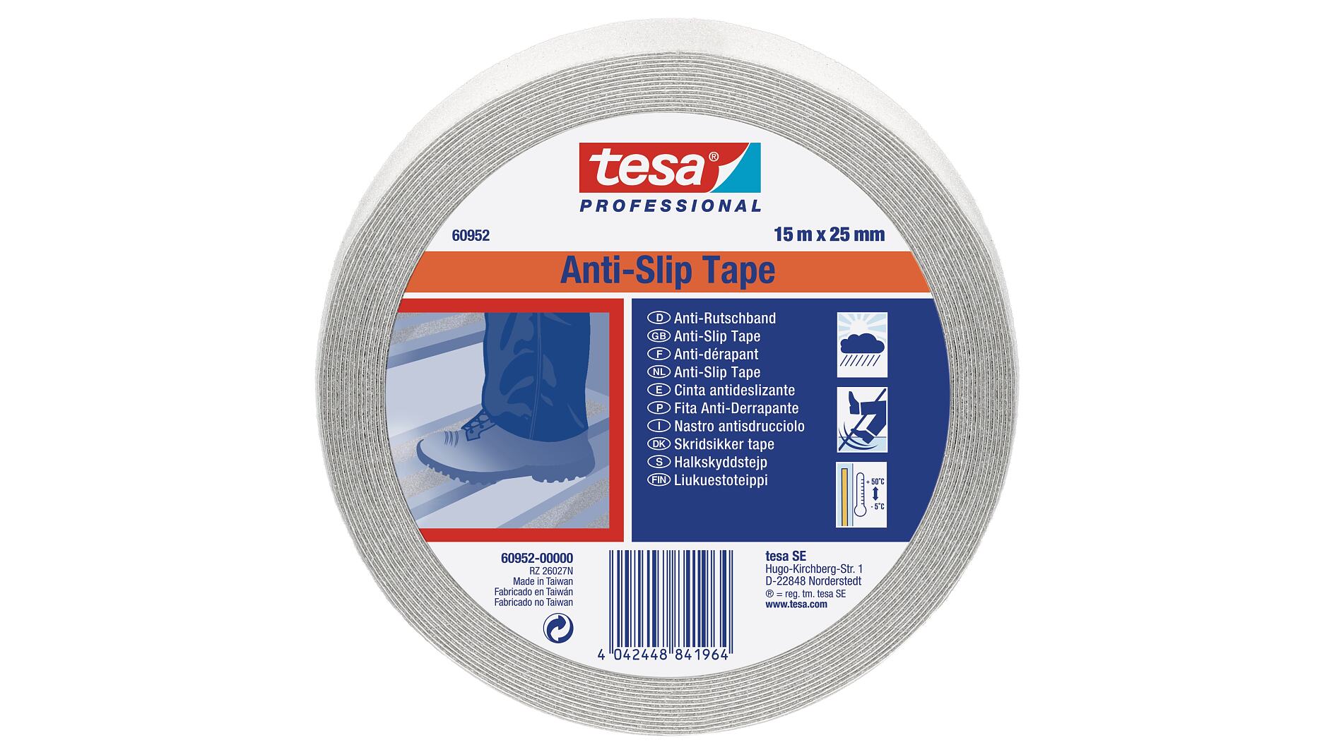 pessimist Shining G tesa® Professional 60952 Anti-slip Transparent - tesa