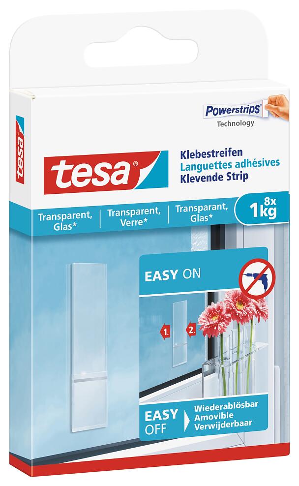 tesa® Adhesive Strips for Tiles & Metal 3kg - tesa