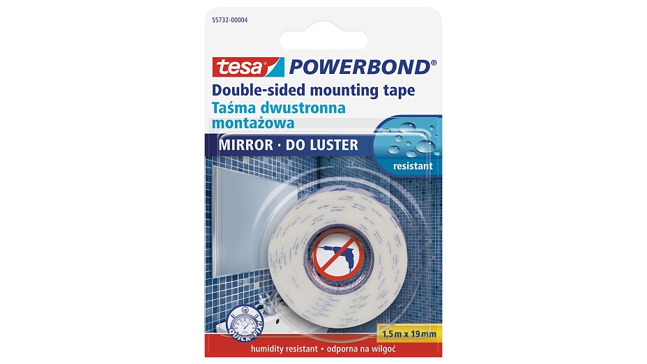 Tesa Powerbond Mirror Tesa Powerbond Mirror, Best Mirror Hanging Tape
