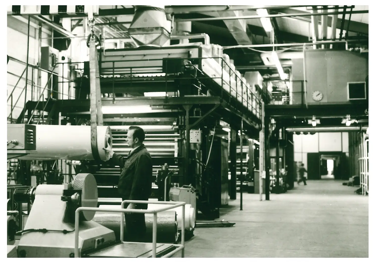 In the past, tesafilm® came off the production line here, which is now produced in Offenburg.