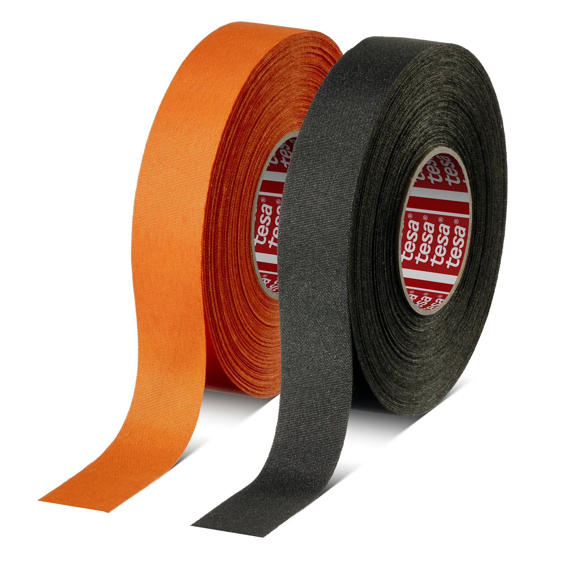 4 Pcs Fabric Adhesive Tape Black Adhesive Roll 19mm X 15m Black Fabric Tape  Pet Self Adhesive Car Tape Fo