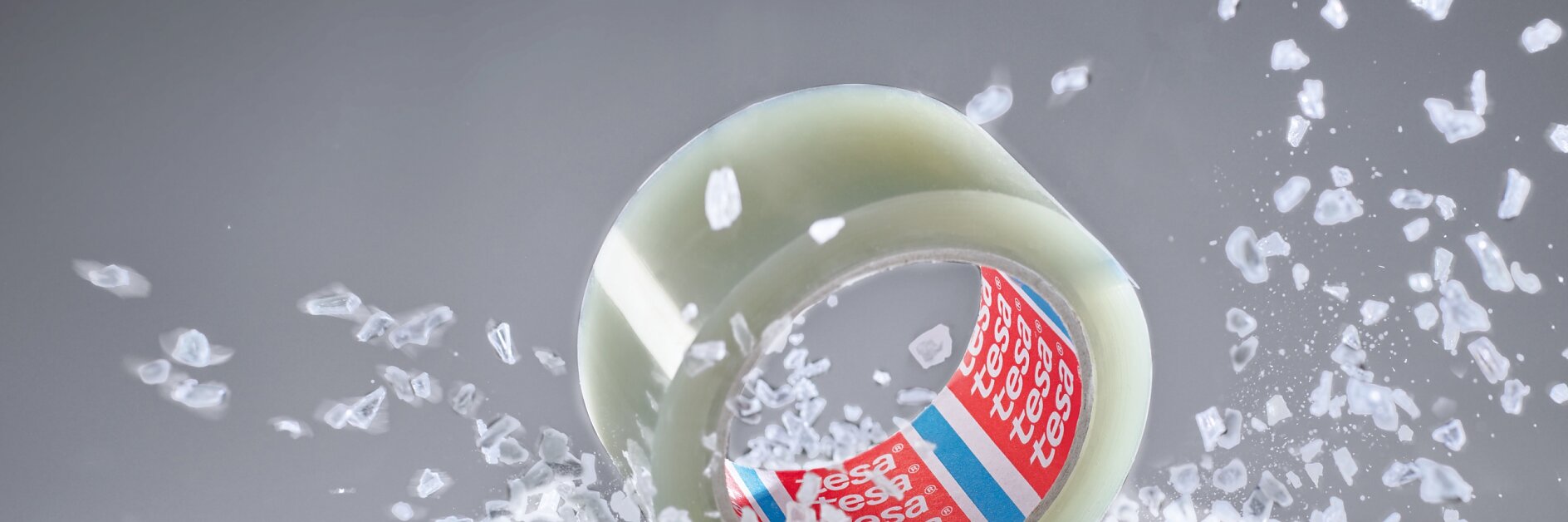 The new tesa® 60412 includes a backing with 70% recycled (PCR) PET.