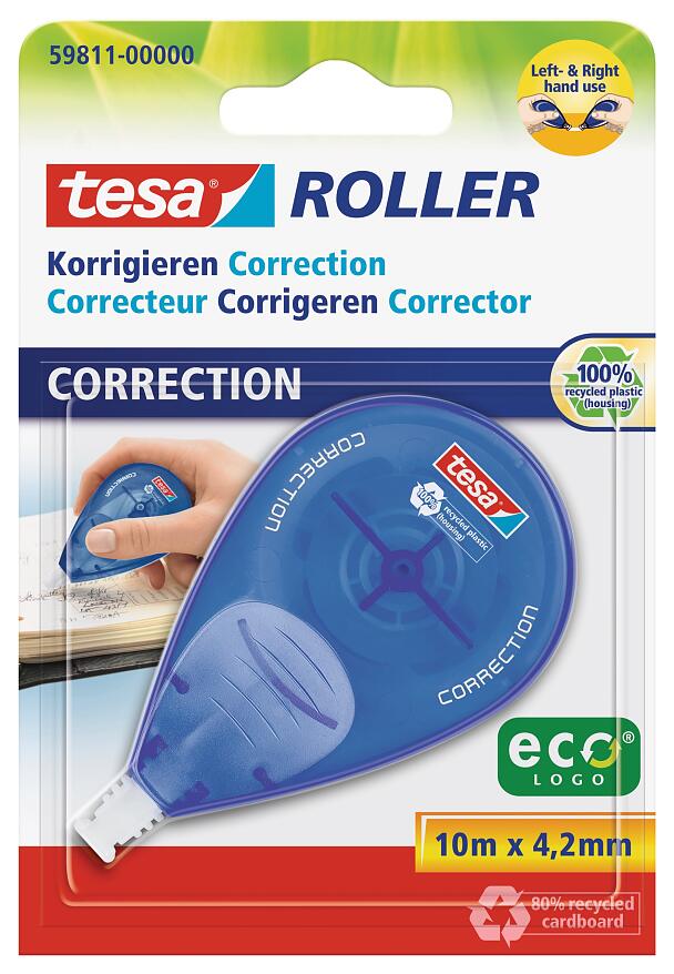 Tesa® Roller Colle Permanente Ecologo® (l X L) 14 M X 8.4 Mm 1 Pc
