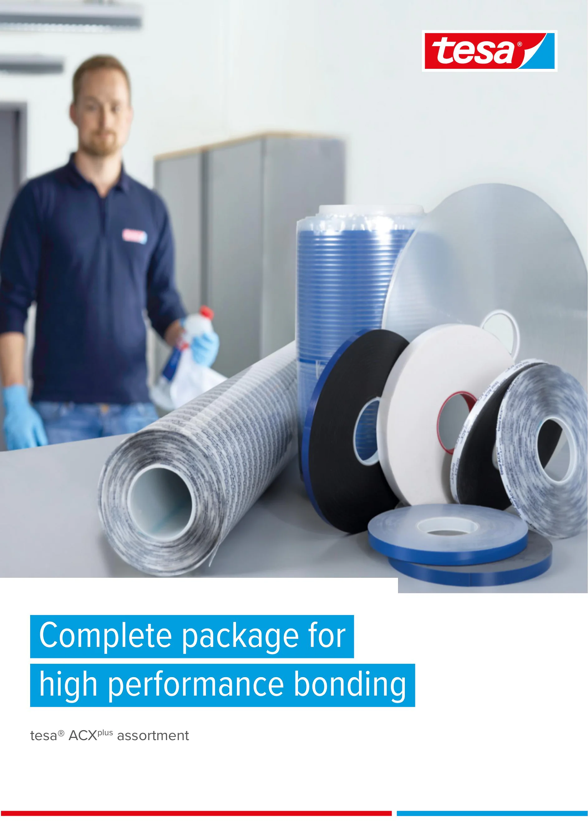 Complete package for high performance bonding tesa® ACXplus assortment brochure