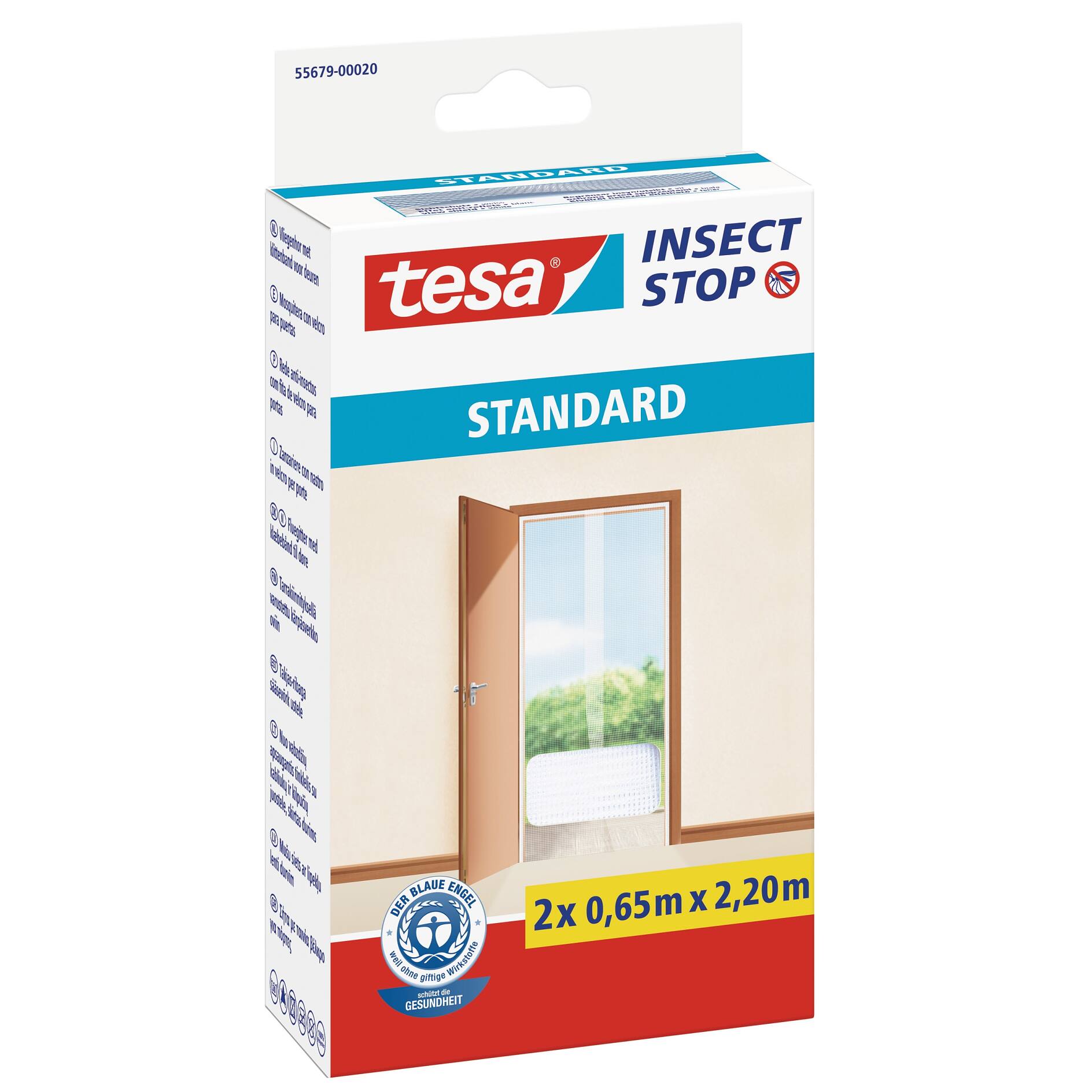 hvordan man bruger deform hierarki tesa® Insect Stop Comfort Replacement Roll - tesa