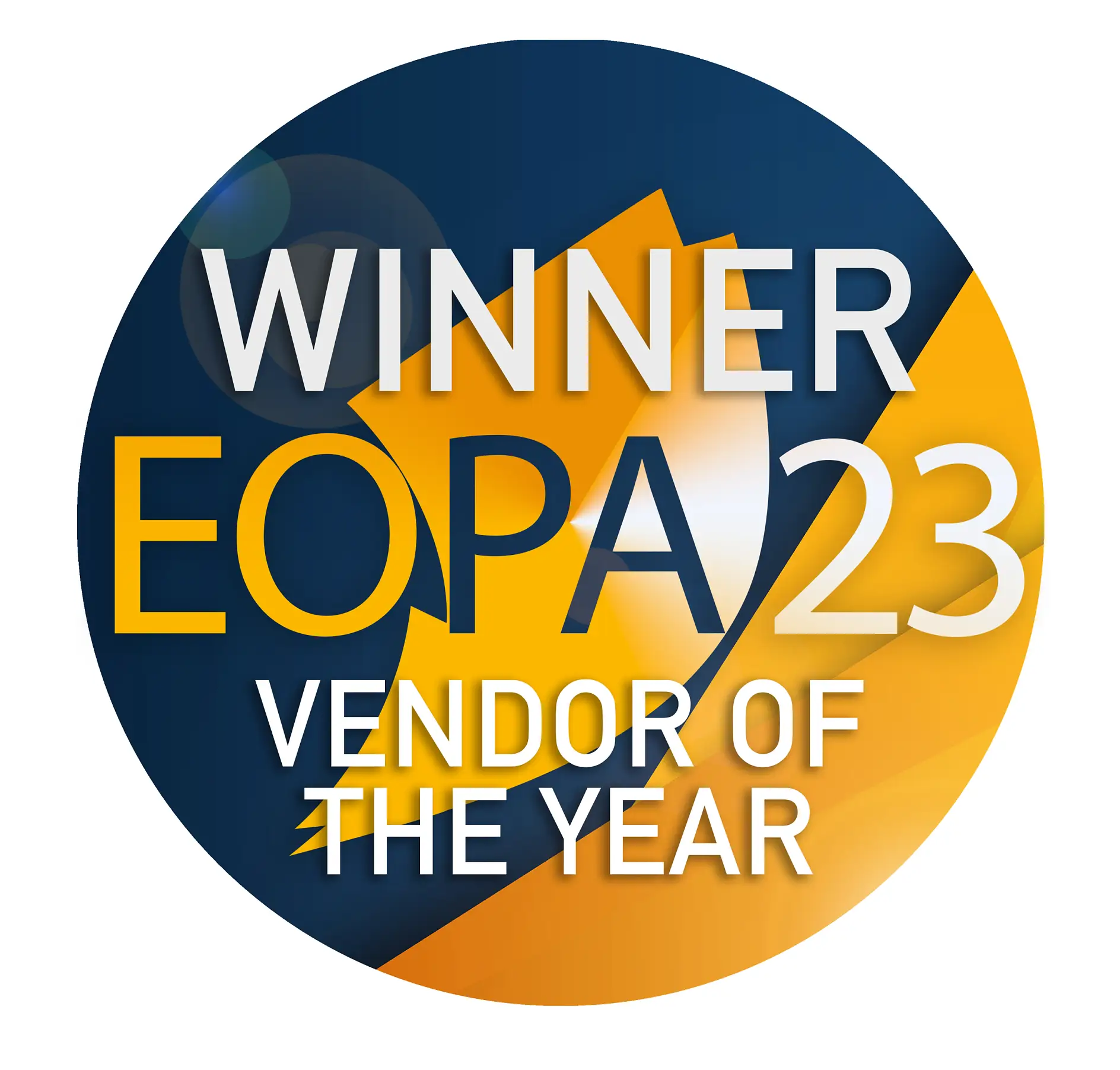 EOPA 2023 Vendor of the Year winner logo