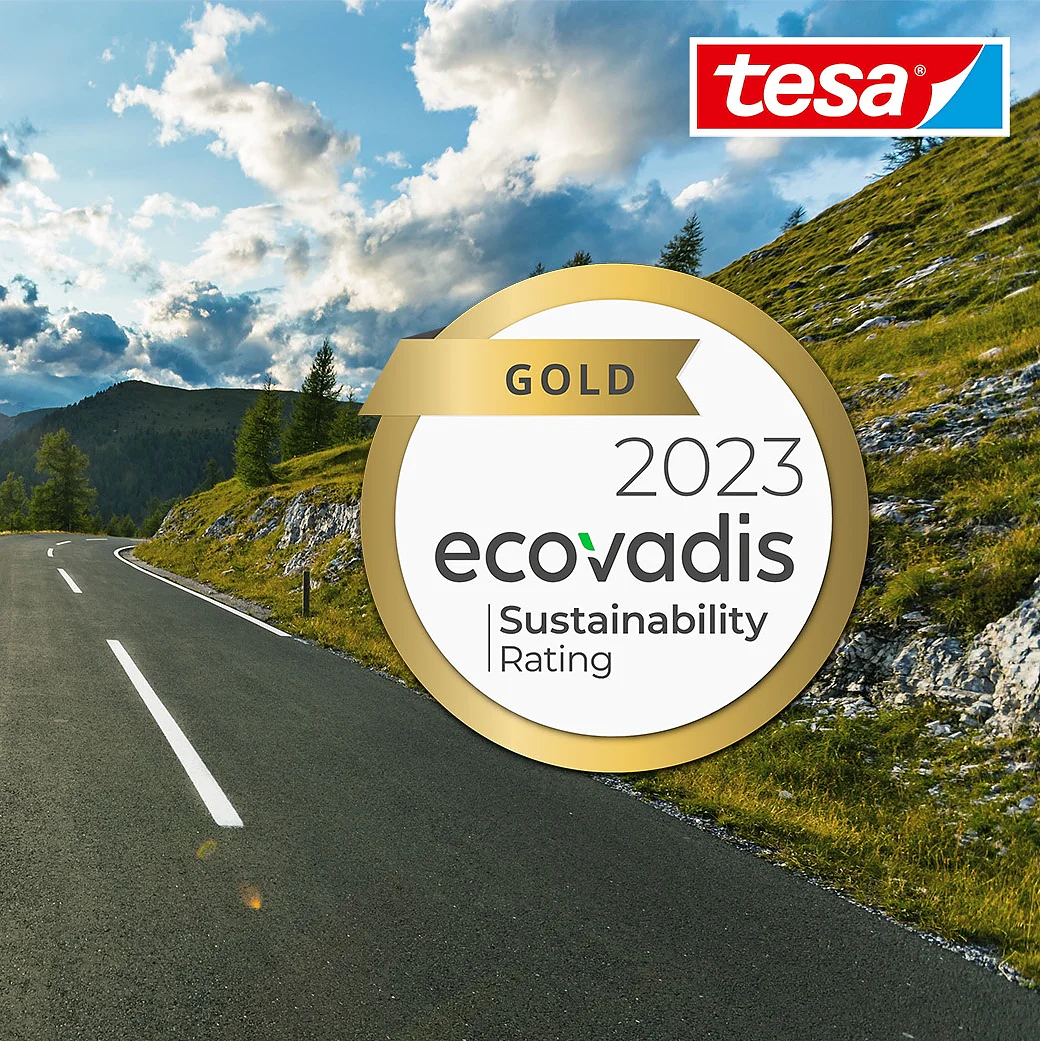 tesa_EcoVadis_Gold_2023