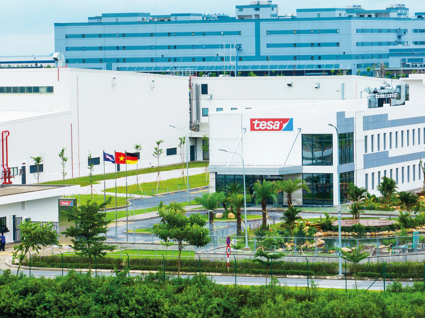 Entrance area of tesa site Haiphong