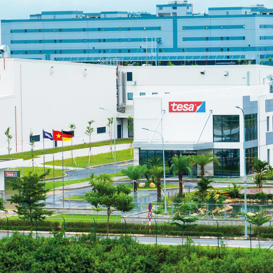 Entrance area of tesa site Haiphong