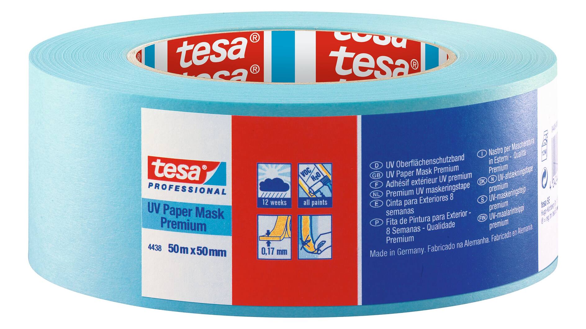 tesa® Professional 4438 UV Paper Mask Premium - tesa