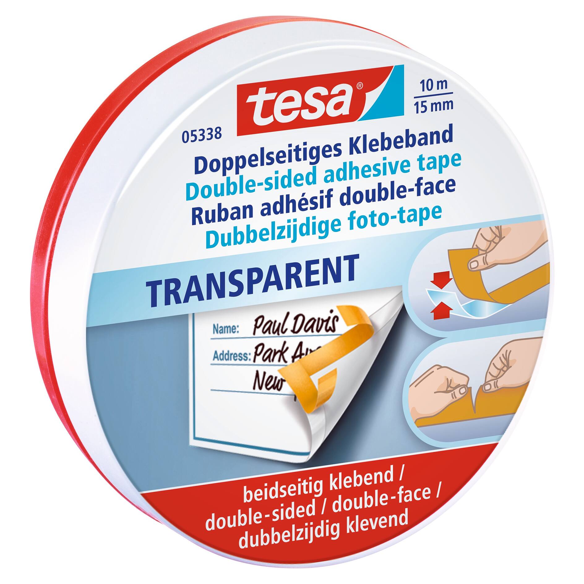 51970-00027-00 - Tesa - Double Sided Tape, PP (Polypropylene), Transparent
