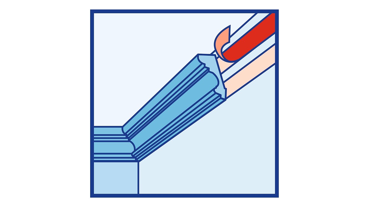 [en-en] Floorlaying universal cover strip room ceiling