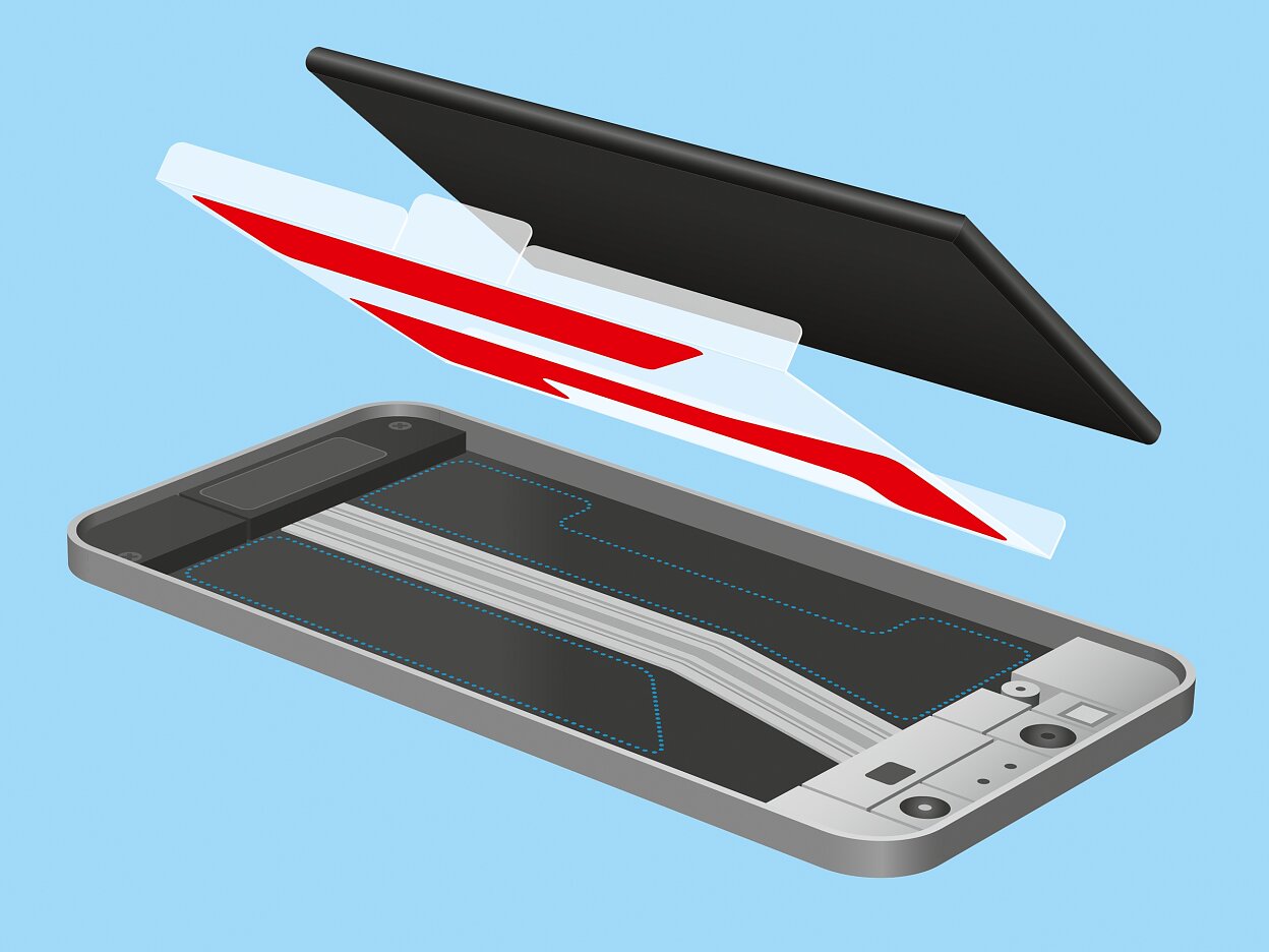 tesa electronics battery wrapping