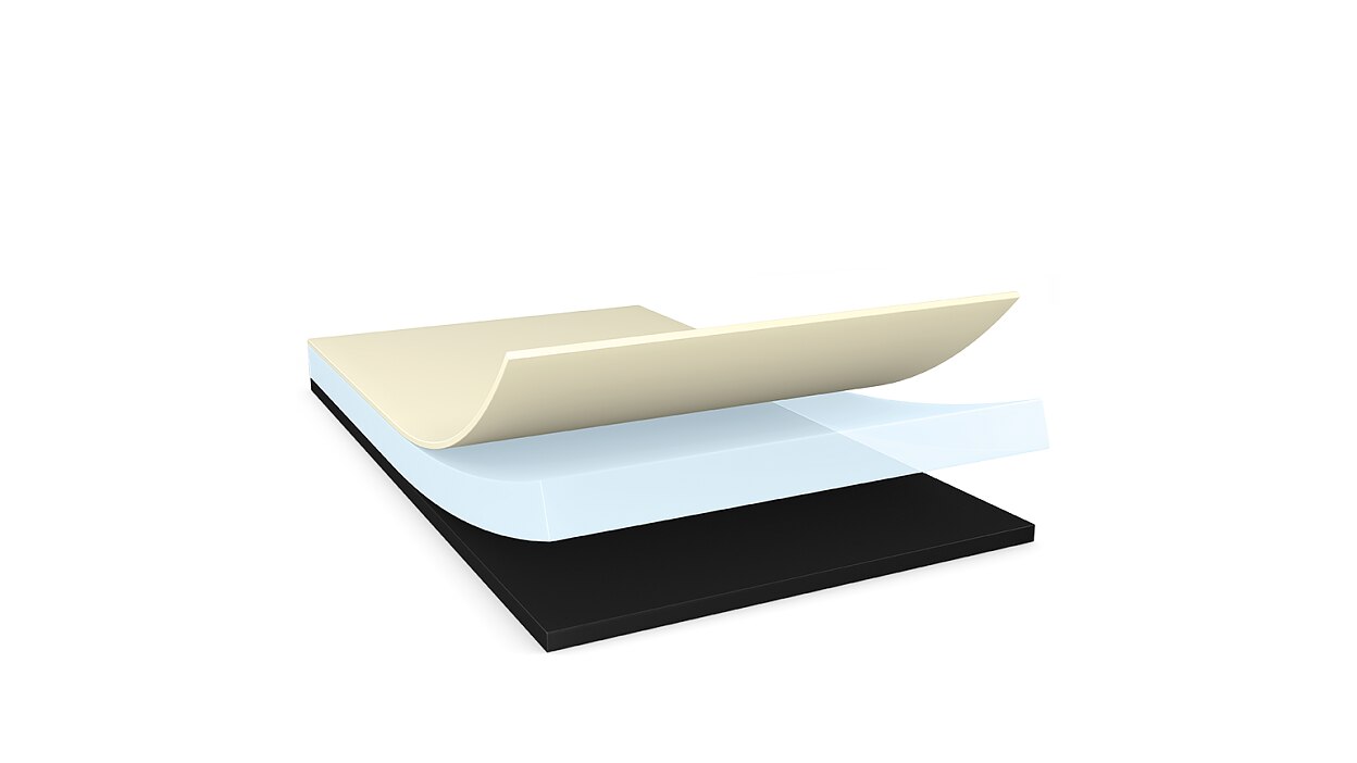tesa acrylic adhesive with polyimide fim backing single sided black