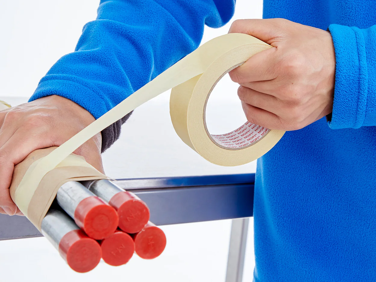 tesa 4349 general purpose paper tape step2of3