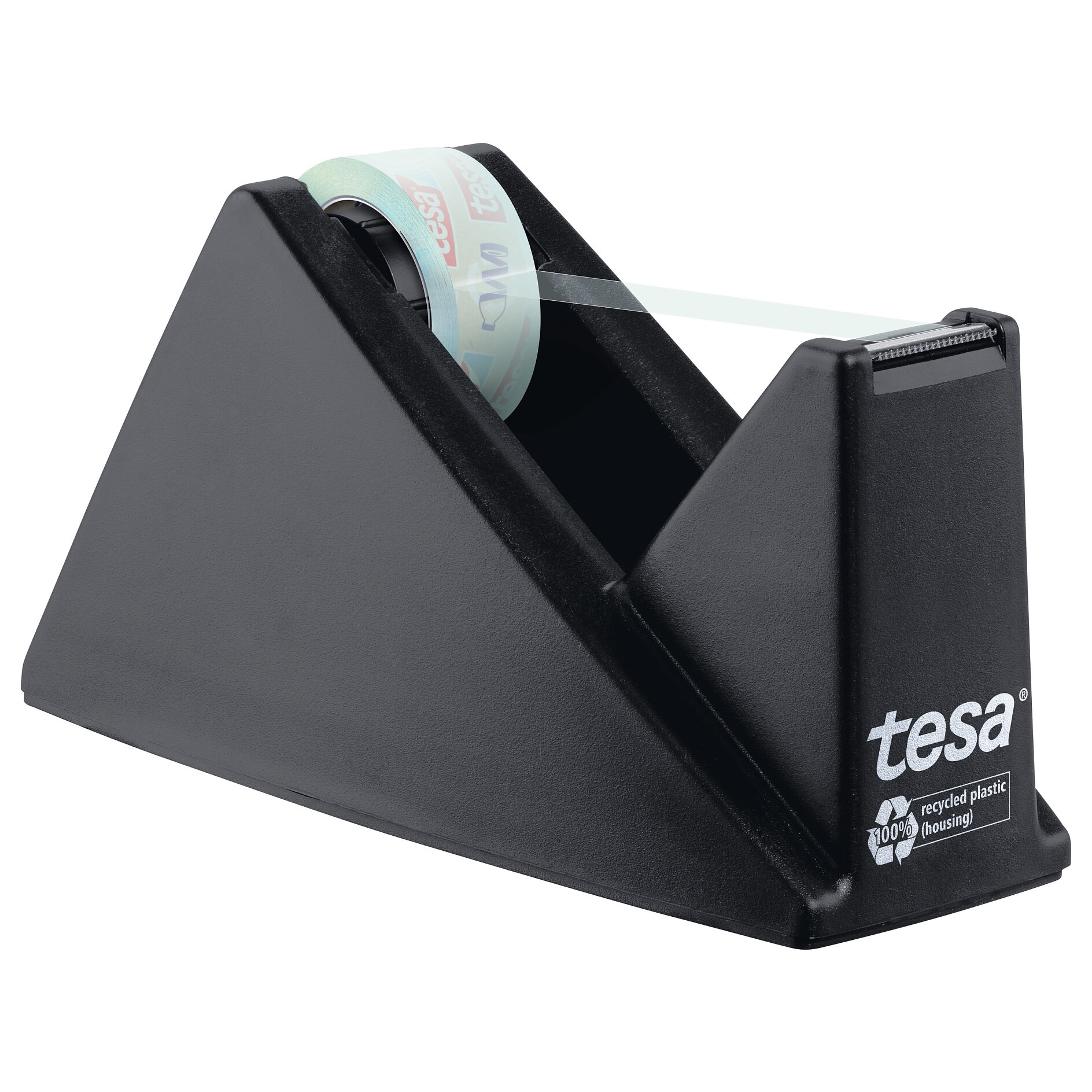 Dispenser Nastro Adesivo Tesa® SMART 33m - Nero, Da Scrivania, Con Stop-pad Lavabile - Foto 11