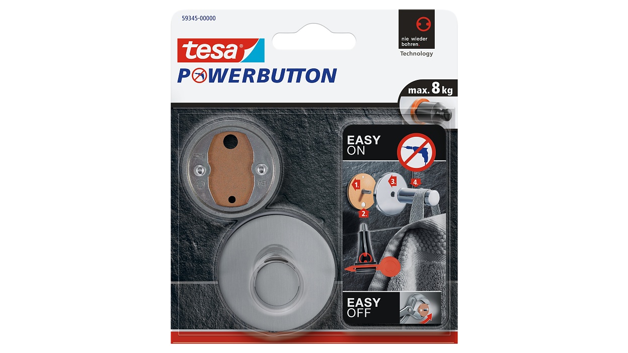 [en-en] tesa Powerbutton Premium matt 59345