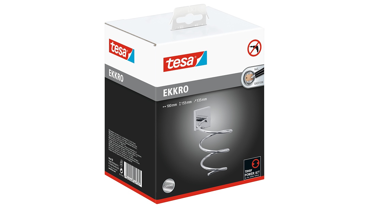 [en-en] tesa Ekkro Hair Dryer Holder