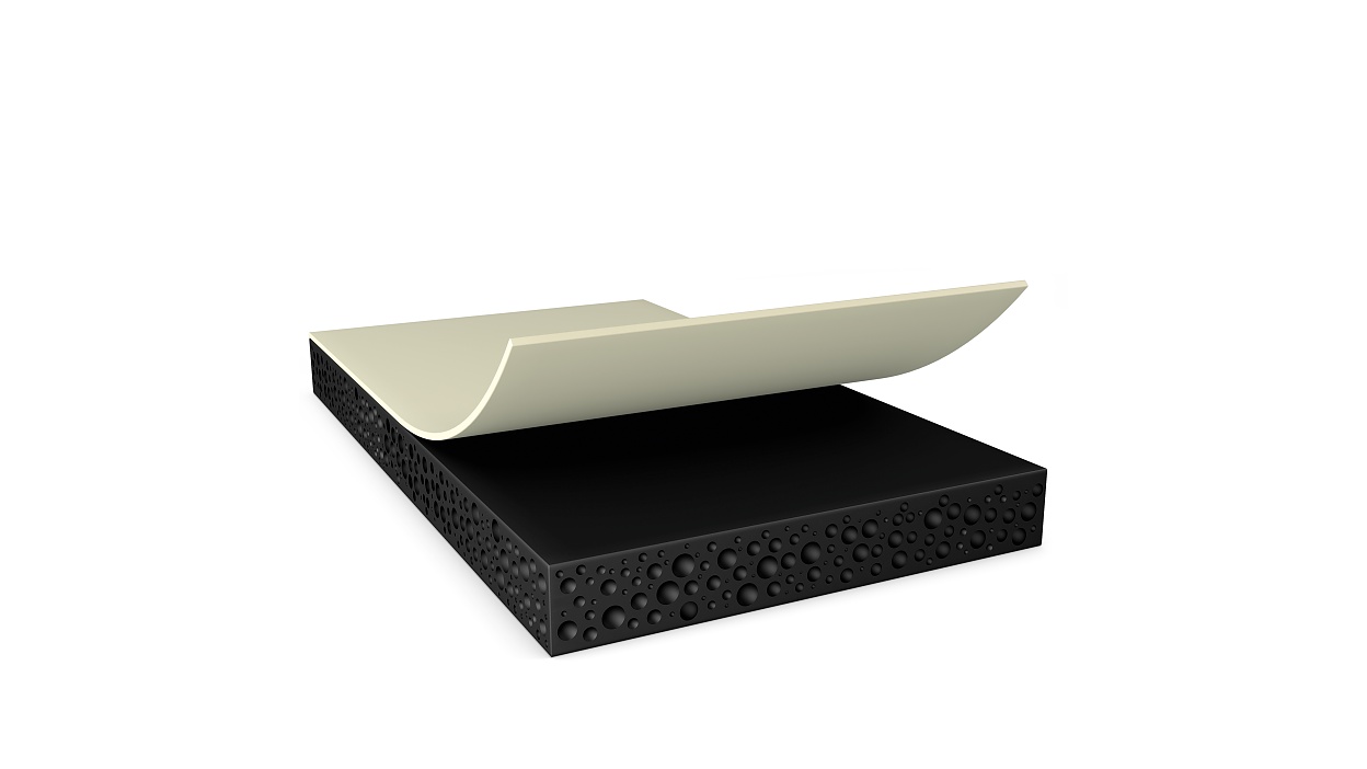 tesa acrylic foam flexible double sided black