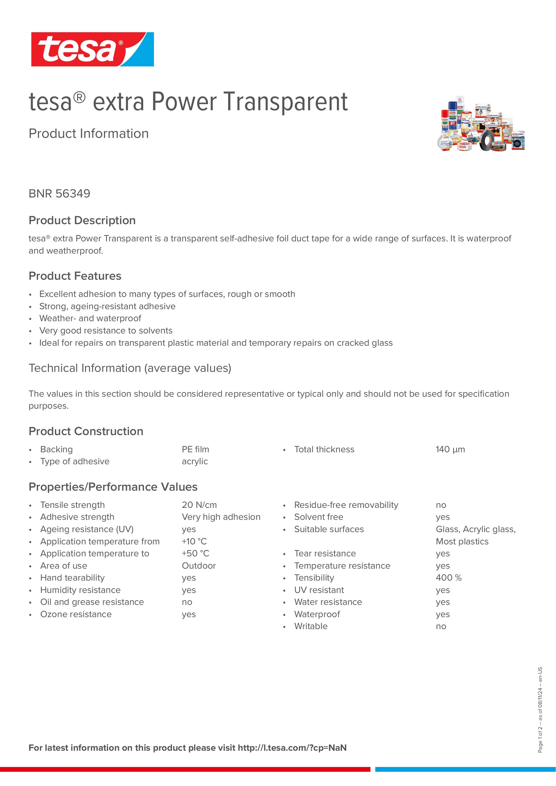 Product information_tesa® extra Power 56349_en