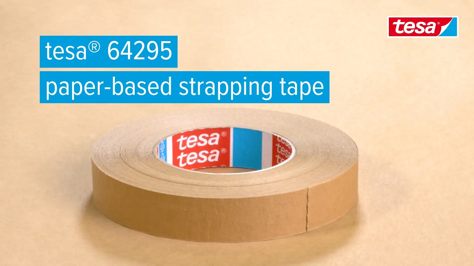 Appliance tesa® 64295 paper strapping tape