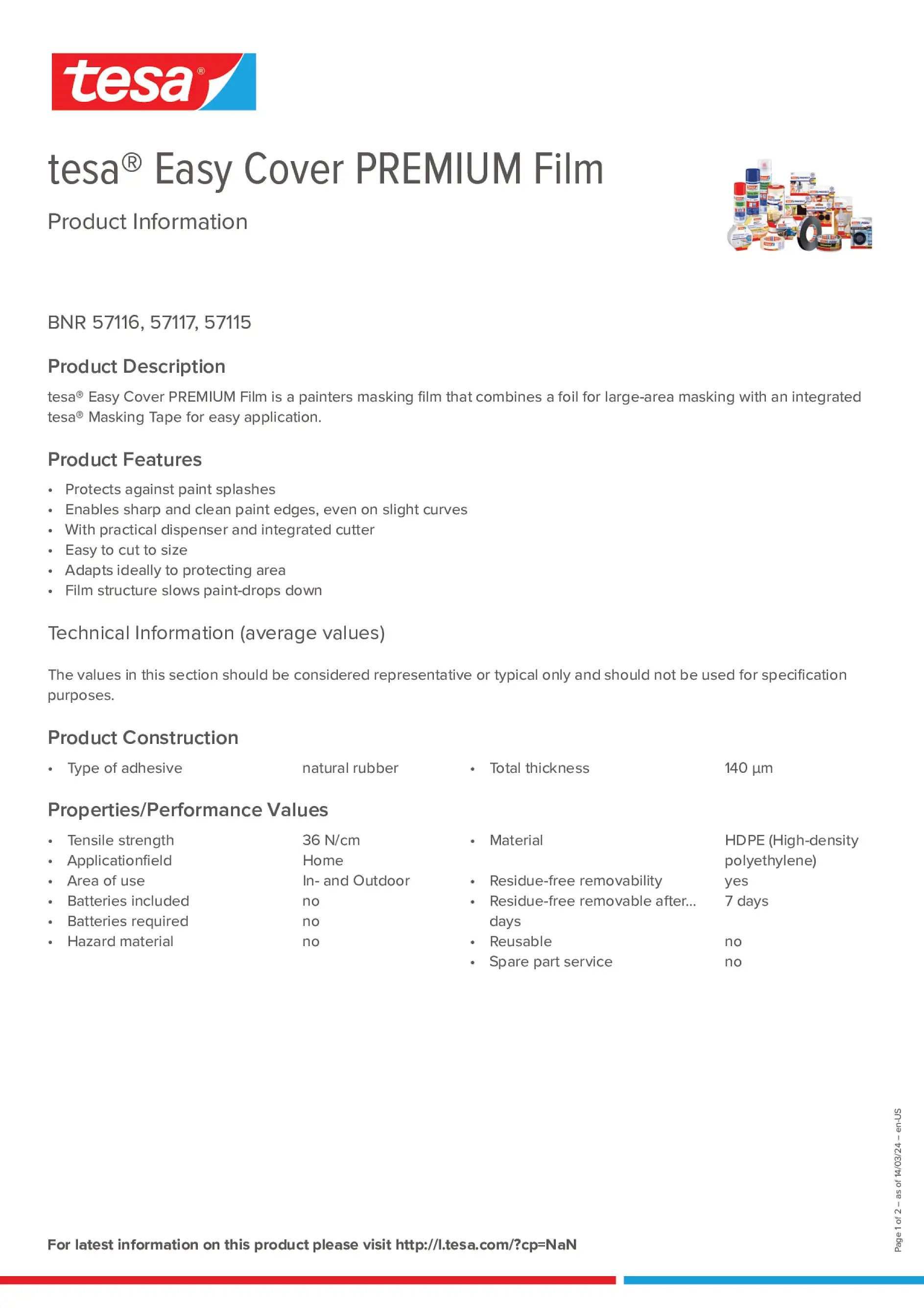 Product information_tesa® Easy Cover 59177_en