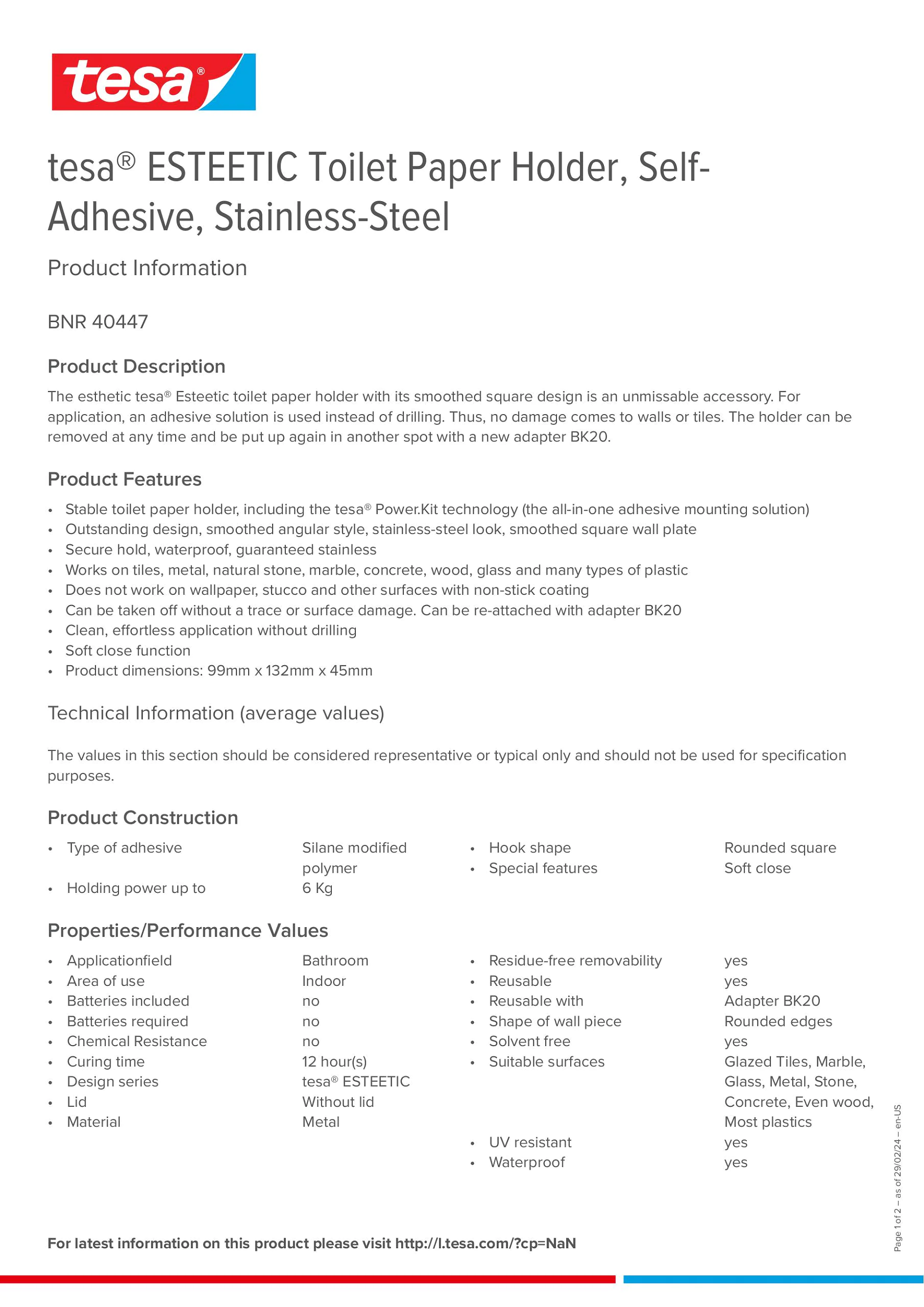 Product information_tesa® 40447_en