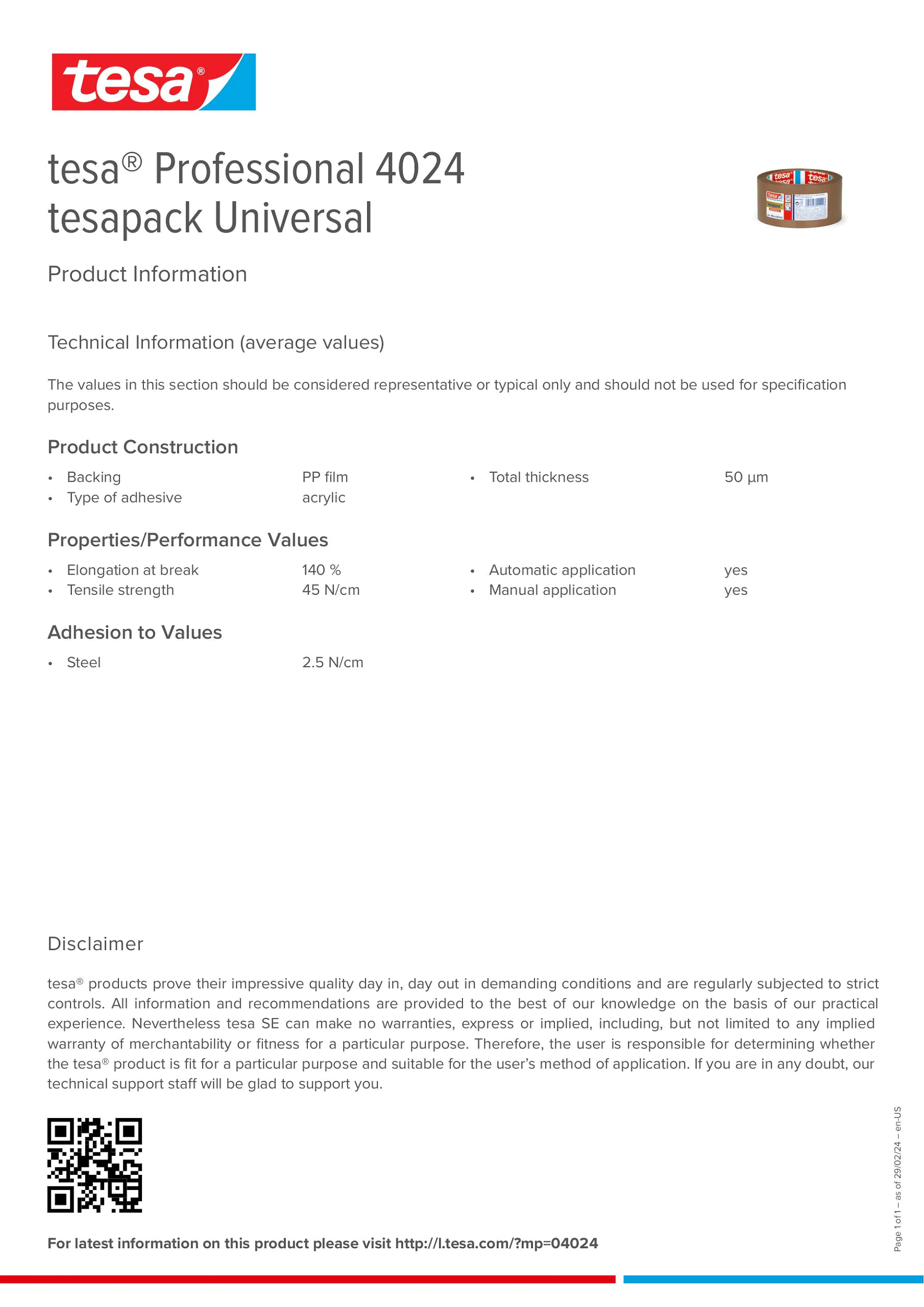 Product information_tesa® Professional 04024_en