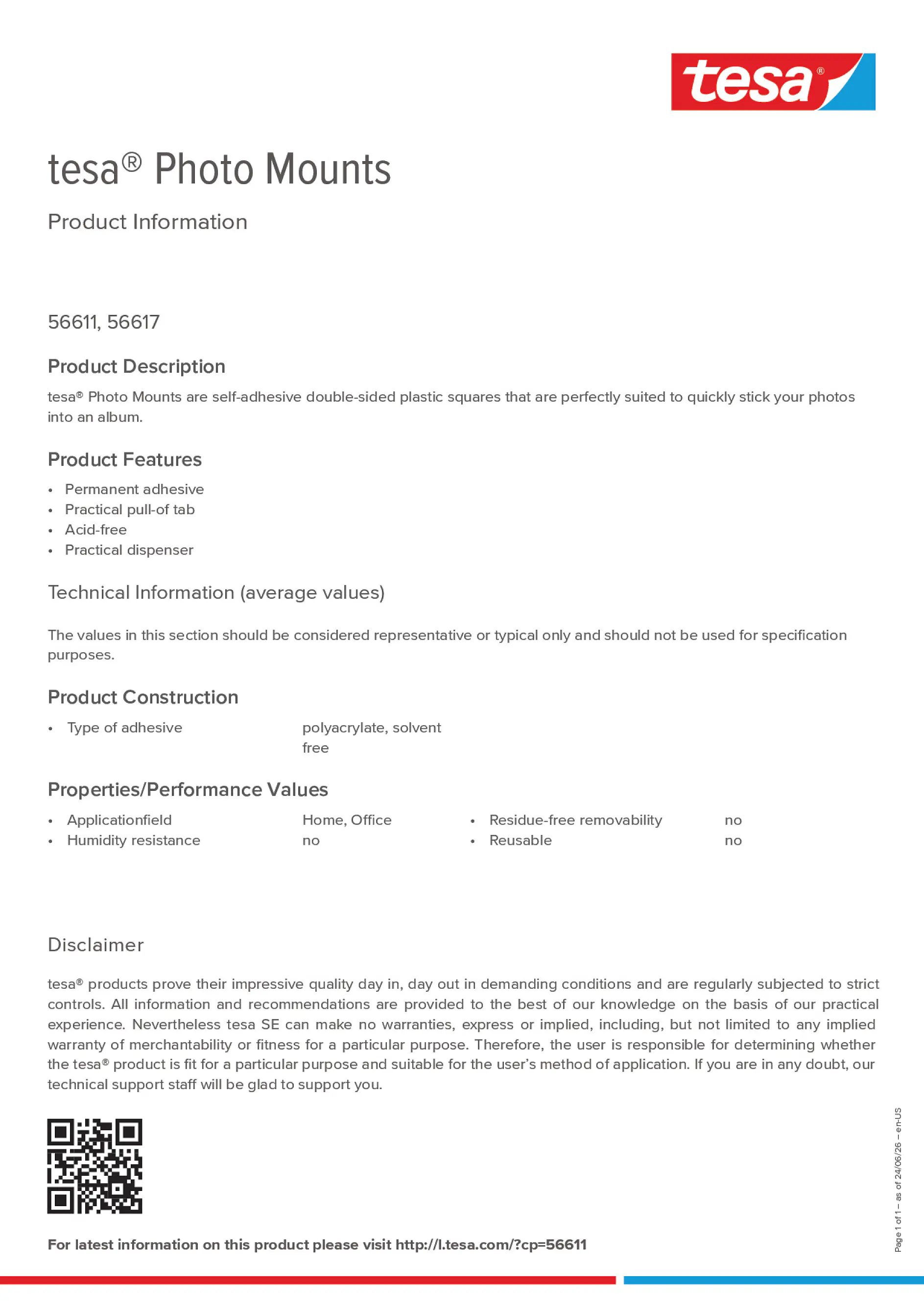 Product information_tesa® 56611_en