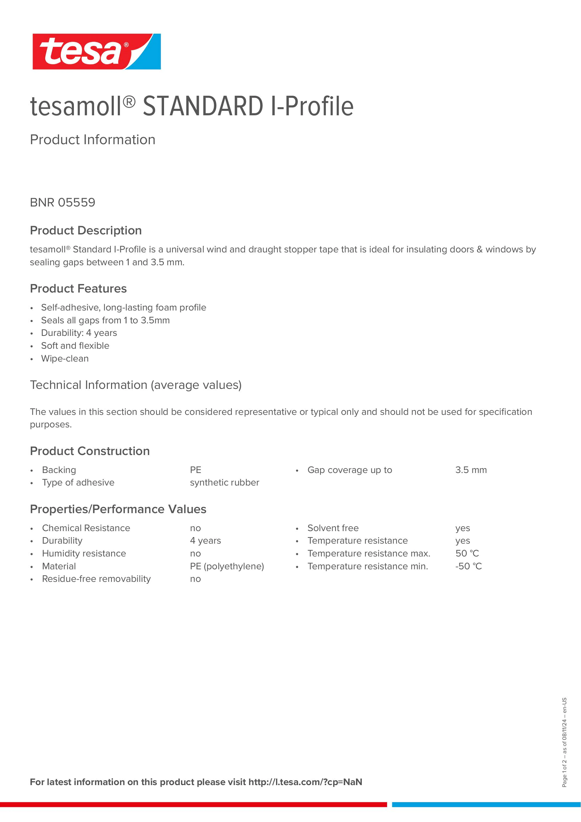 Product information_tesamoll® 05559_en
