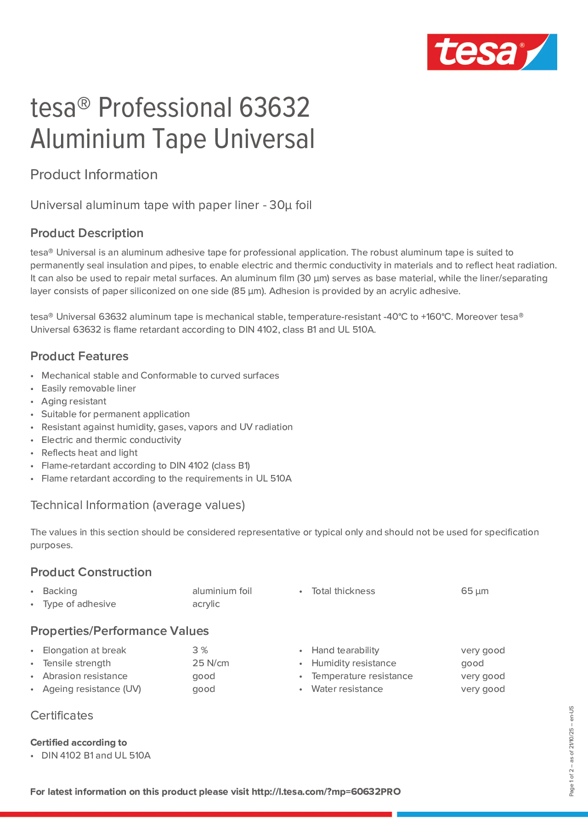 Product information_tesa® Professional 63632_en