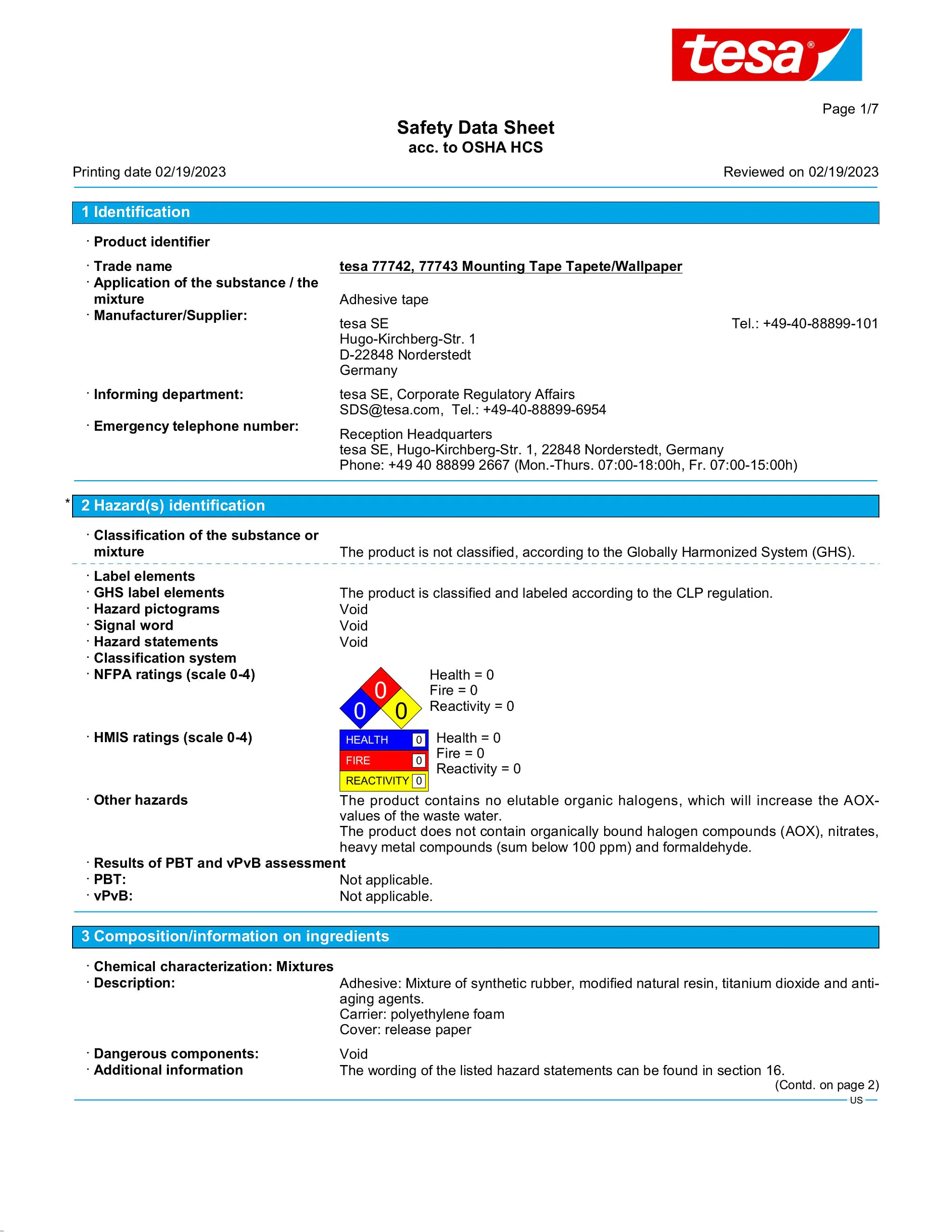 Safety data sheet_tesa® 77742_en-US_v8