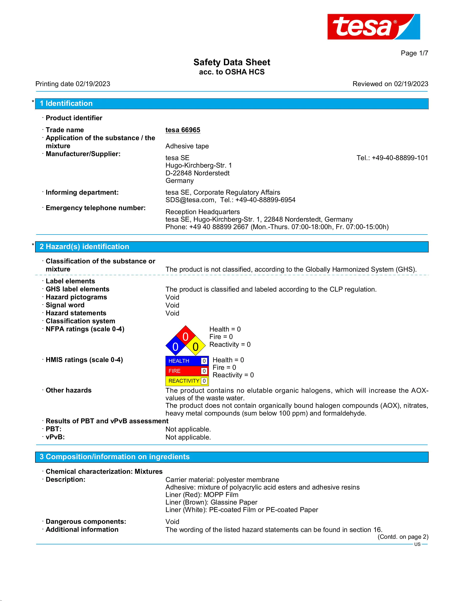 Safety data sheet_tesa® PRO 66965_en-US_v5
