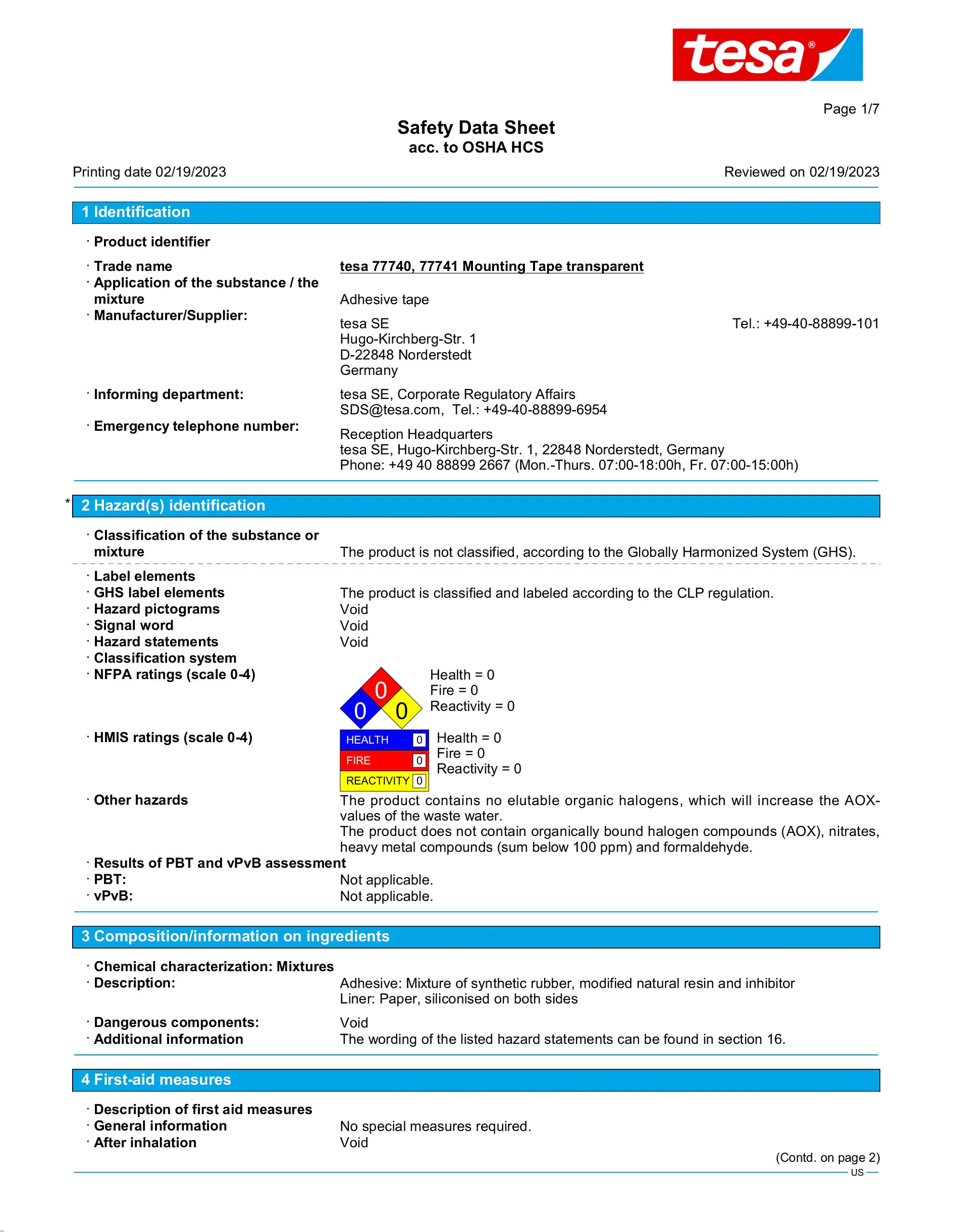 Safety data sheet_tesa® 77740_en-US_v8
