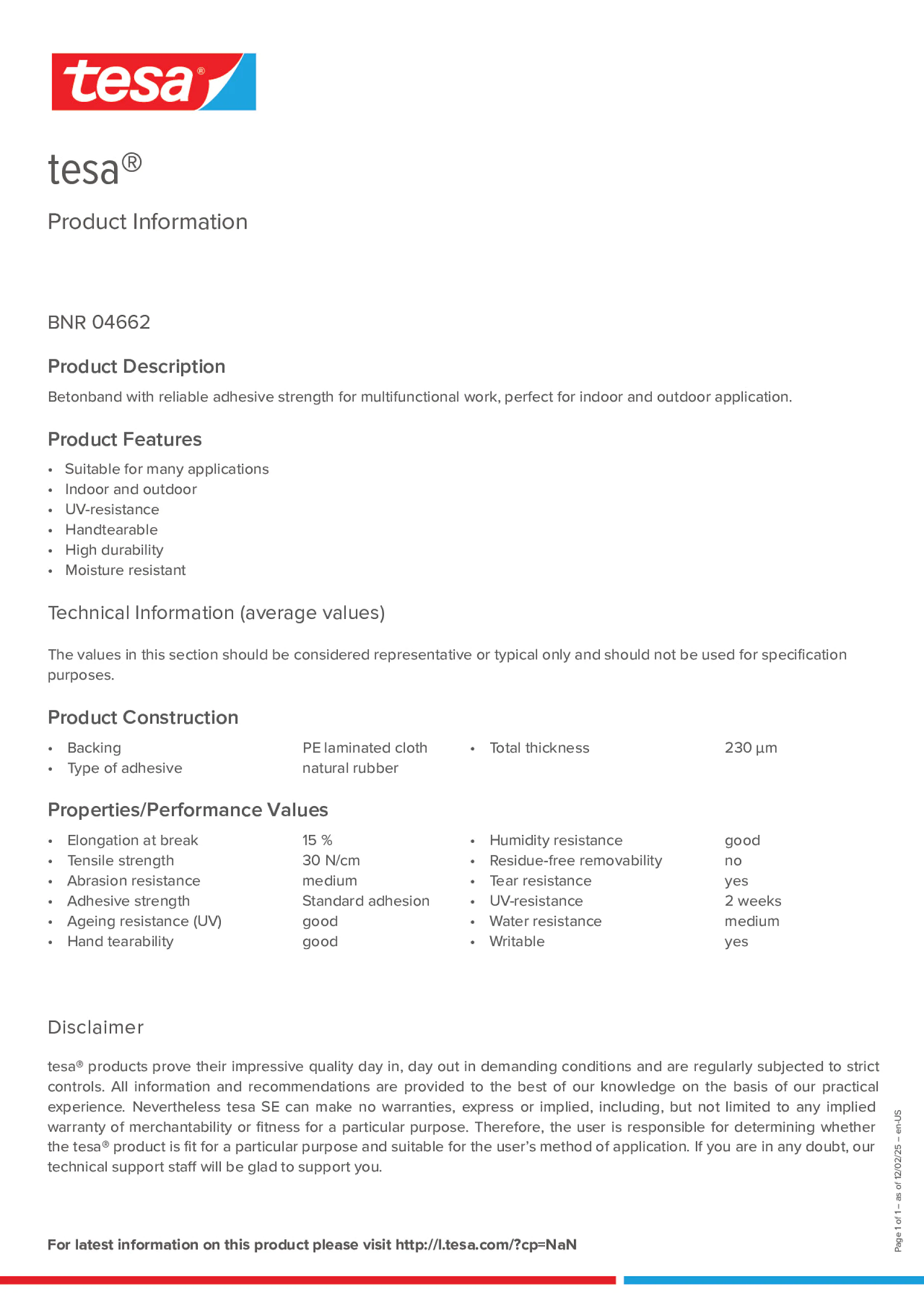 Product information_tesa® 04662_en