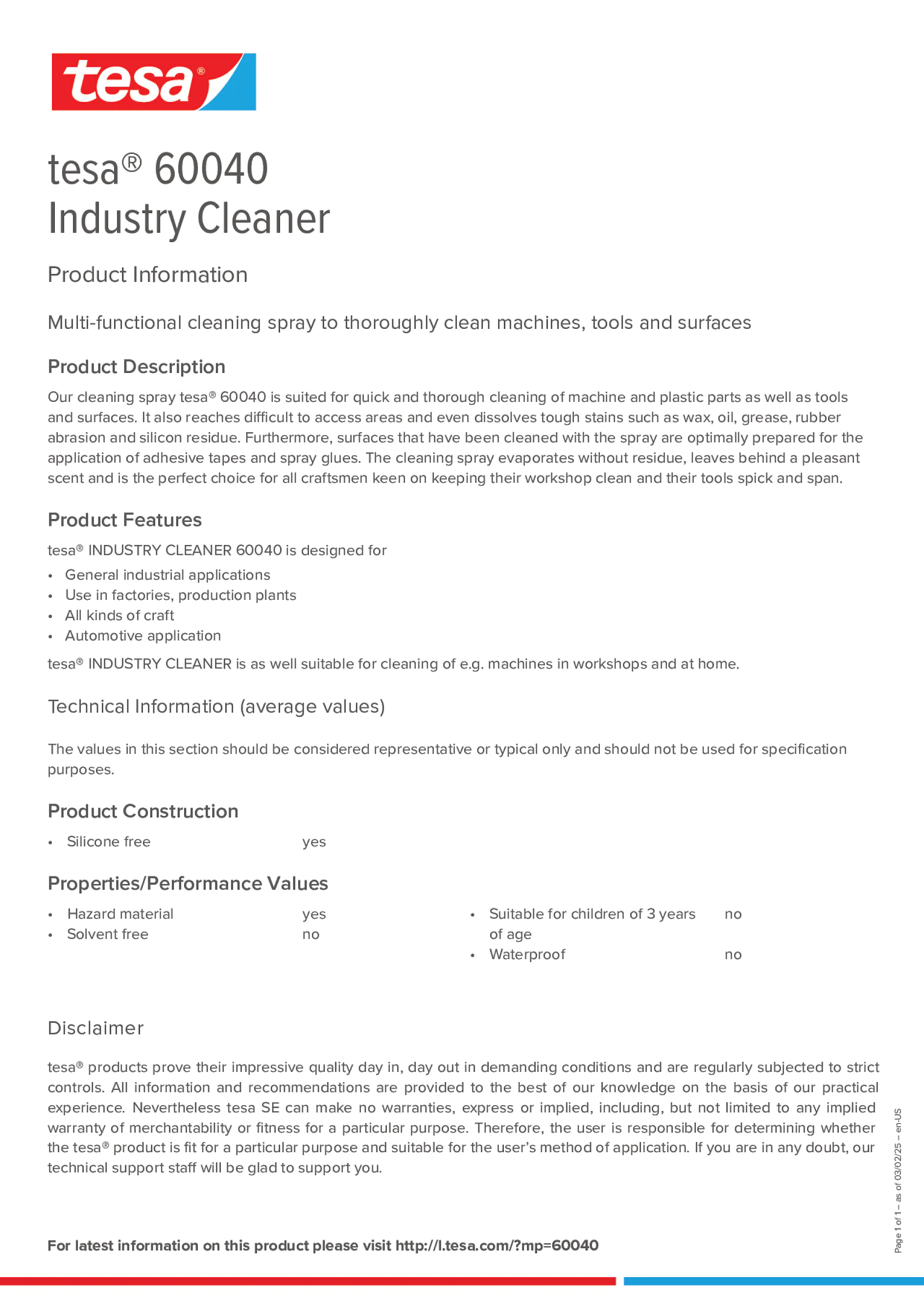 Product information_tesa® 60040_en
