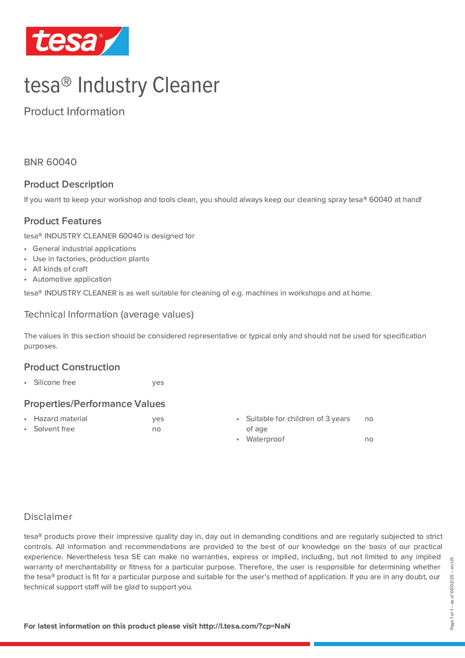 Product information_tesa® 60040_en