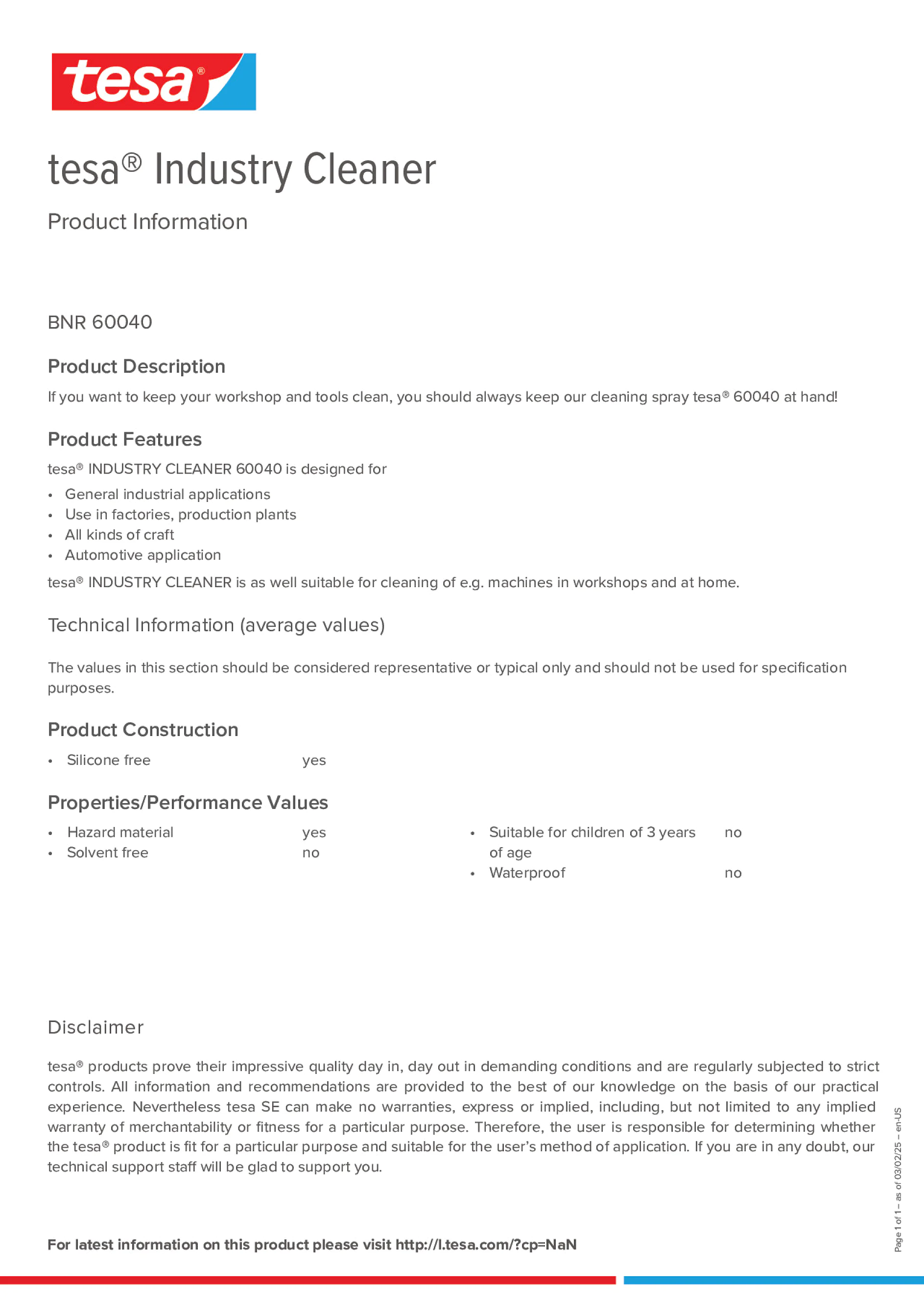 Product information_tesa® 60040_en