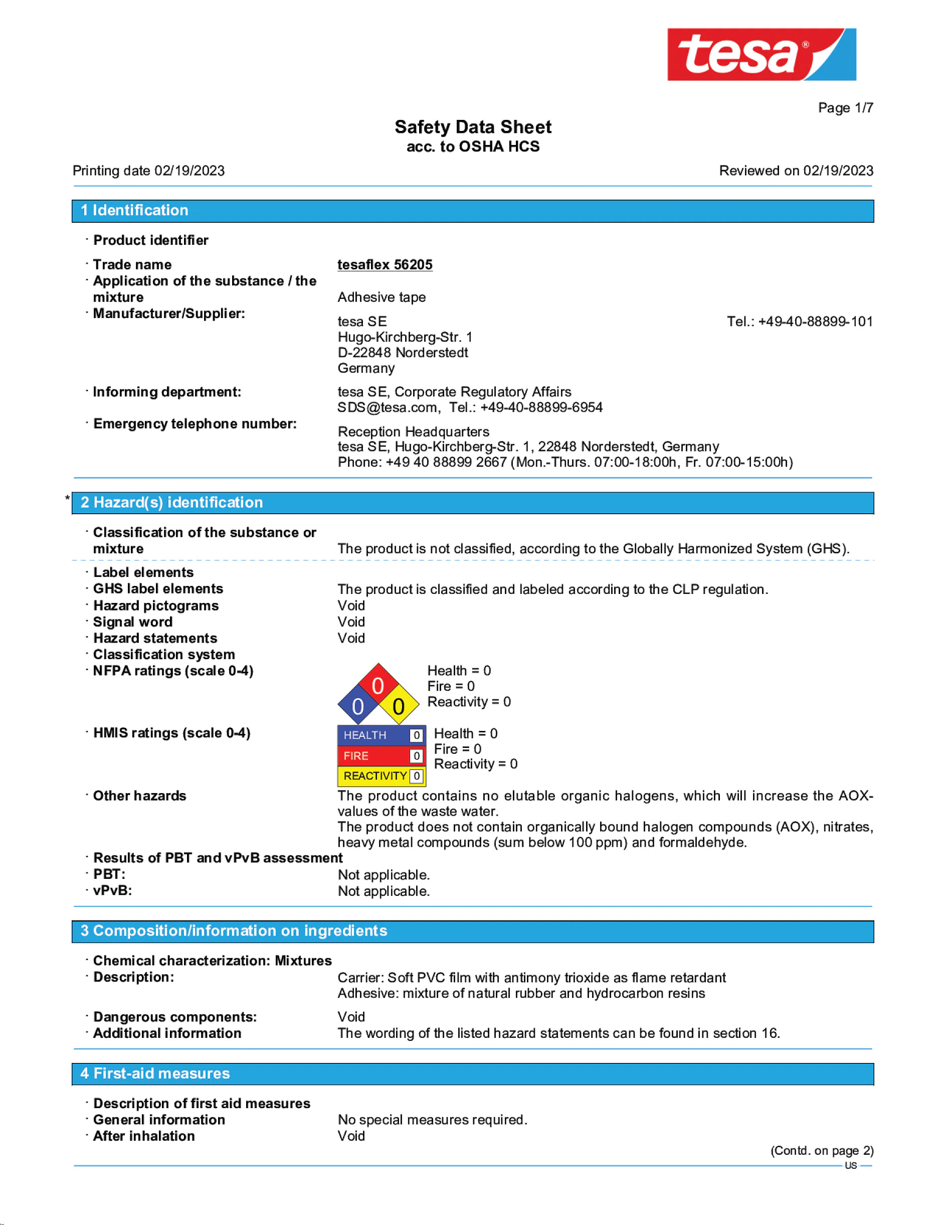 Safety data sheet_tesa® Insulating Tape 56203_en-US_v10