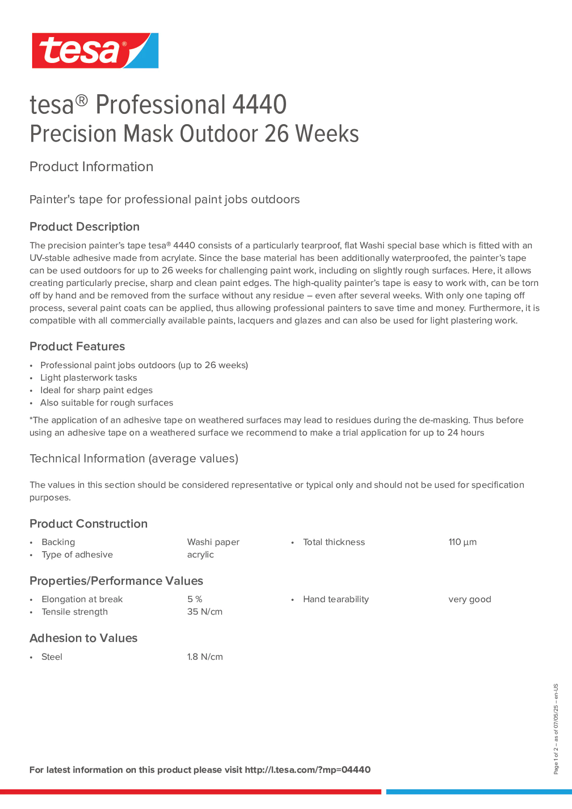 Product information_tesa® Professional 04440_en