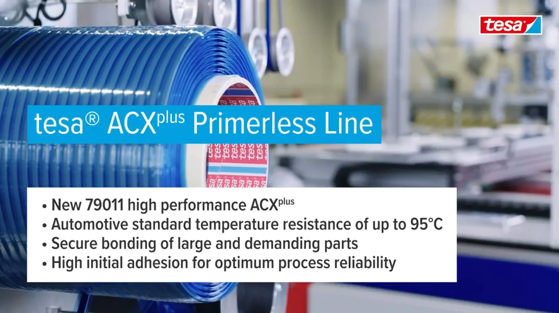 tesa® ACXplus 790xx- Teaser video tesa® ACXplus 790xx- Teaser video